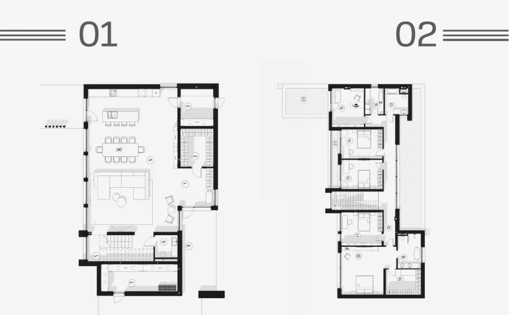 River Residence - планировка