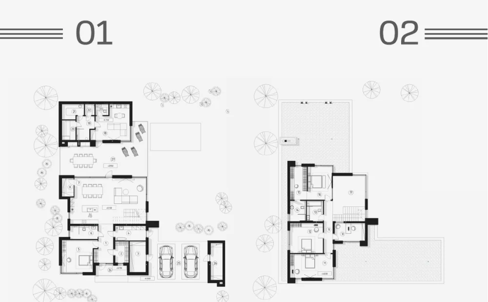 Villa Beleza - планировка