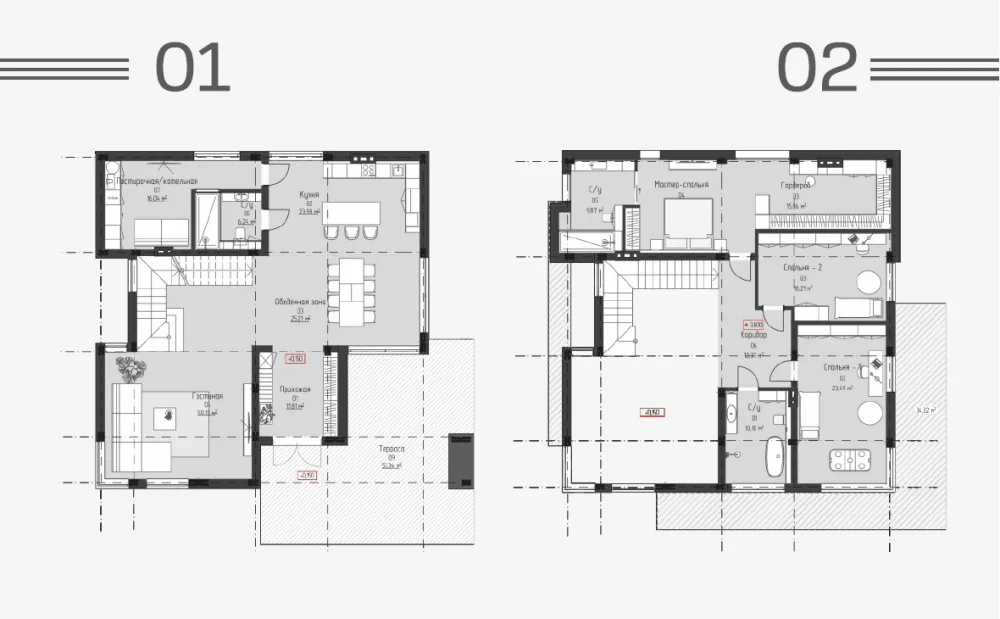 Villa Miya - планировка